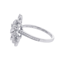将图像加载到图库查看器中，GRAFF Wildflower Diamond Cluster Ring Size Approximately No. 14RGR843 18K White Gold
