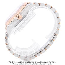 将图像加载到图库查看器中，ROLEX Datejust W36mm Stainless Steel K18PG Pink Dial116231
