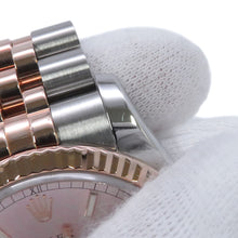 将图像加载到图库查看器中，ROLEX Datejust W36mm Stainless Steel K18PG Pink Dial116231
