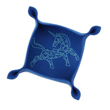 将图像加载到图库查看器中，HERMES Vido Poche Epope Blue Uttle MailH103520M Wool Size GM
