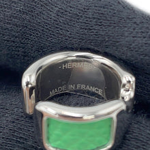 将图像加载到图库查看器中，HERMES ear cuff o lamp Size PM VertComic Metal Epsom
