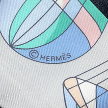 Load image into Gallery viewer, HERMES Twilly LES FOLIES DU CIEL Grena Pearl/Grenadine/Vert061722S Silk100%
