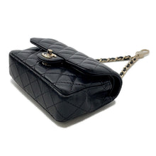 Load image into Gallery viewer, CHANEL Matelasse Classic Mini Bag BlackAP4760 Lambskin Faux Pearl Rhinestone
