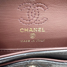 Load image into Gallery viewer, CHANEL Matelasse Classic Mini Bag BlackAP4760 Lambskin Faux Pearl Rhinestone

