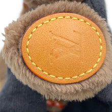 将图像加载到图库查看器中，LOUIS VUITTON Bag Charm・LV Louis Bear Brown/BlueM03178 Fake fur
