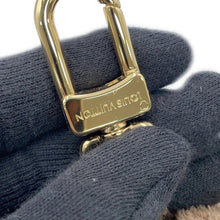 将图像加载到图库查看器中，LOUIS VUITTON Bag Charm・LV Louis Bear Brown/BlueM03178 Fake fur
