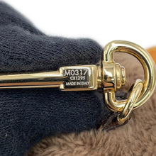 将图像加载到图库查看器中，LOUIS VUITTON Bag Charm・LV Louis Bear Brown/BlueM03178 Fake fur
