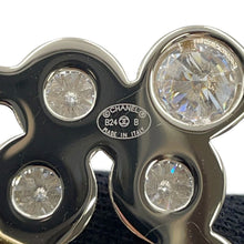 Load image into Gallery viewer, CHANEL CC Logo Brooch Rhinestone Gold Plated
