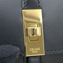 Load image into Gallery viewer, CELINE 16 Sèze Small Trifold Wallet Black10F523CQ7 Calf Leather
