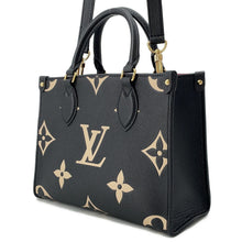 Load image into Gallery viewer, LOUIS VUITTON Onthego Noir/BeigeM45659 Bicolor Monogram Empreinte Leather Size PM
