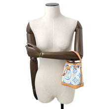Load image into Gallery viewer, LOUIS VUITTON Nano Noe Lagoon blueM83620 Monogram Visor Pool
