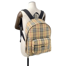 Load image into Gallery viewer, BURBERRY Nova Check Backpack Beige Canvas
