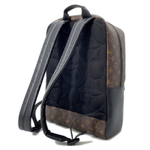 将图像加载到图库查看器中，LOUIS VUITTON Dean Backpack Brown/NoirM45335 Monogram Macassar Canvas
