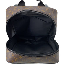 将图像加载到图库查看器中，LOUIS VUITTON Dean Backpack Brown/NoirM45335 Monogram Macassar Canvas

