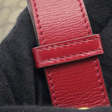 Load image into Gallery viewer, GUCCI 1955 Horsebit GG Supreme Shoulder Bag Beige/Red602204 GG Supreme Leather
