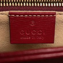 Load image into Gallery viewer, GUCCI 1955 Horsebit GG Supreme Shoulder Bag Beige/Red602204 GG Supreme Leather
