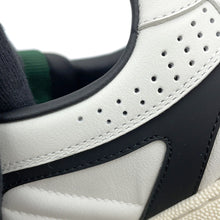 将图像加载到图库查看器中，GUCCI Reweb Cherie Line Sneakers White/Black807059 Leather Size 35
