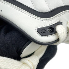 将图像加载到图库查看器中，GUCCI Reweb Cherie Line Sneakers White/Black807059 Leather Size 35
