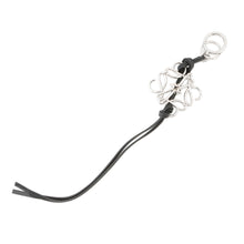 Load image into Gallery viewer, LOEWE Anagram Bag Charm BlackC821232X02 Leather
