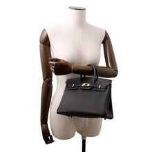将图像加载到图库查看器中，HERMES Birkin Black Togo Leather Size 25
