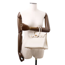 将图像加载到图库查看器中，HERMES Birkin Beton Togo Leather Size 25

