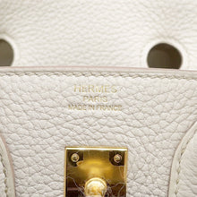 将图像加载到图库查看器中，HERMES Birkin Beton Togo Leather Size 25
