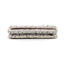 Load image into Gallery viewer, CHANEL Matelasse Tweed Chain Wallet White/Pink/BlueA33814 Tweed
