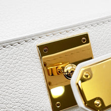 将图像加载到图库查看器中，HERMES Jypsiere New White Swift Leather Size Mini
