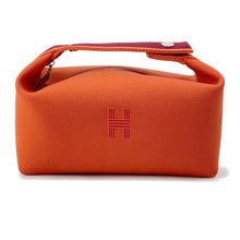 Load image into Gallery viewer, HERMES Brid a Black Feu/Bordeaux Canvas Size PM
