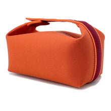 Load image into Gallery viewer, HERMES Brid a Black Feu/Bordeaux Canvas Size PM
