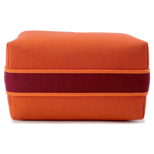 Load image into Gallery viewer, HERMES Brid a Black Feu/Bordeaux Canvas Size PM
