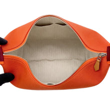 Load image into Gallery viewer, HERMES Brid a Black Feu/Bordeaux Canvas Size PM
