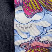 将图像加载到图库查看器中，HERMES HERMES Twilly &quot;My Cloud&quot; Fuchsia/Blue/MultiH063900S Silk100%
