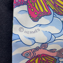 将图像加载到图库查看器中，HERMES HERMES Twilly &quot;My Cloud&quot; Fuchsia/Blue/MultiH063900S Silk100%
