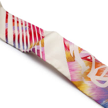 将图像加载到图库查看器中，HERMES Twilly MarbleSilk &quot;Exlibris&quot; Rose/Blanc/BlueH064066S Silk100%
