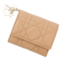 Load image into Gallery viewer, Dior Lady&#39;s Dior Lotus Wallet Cannage CamelS0181ONMJ Lambskin
