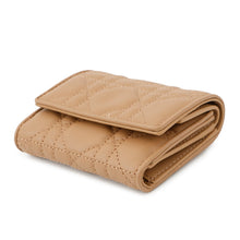 Load image into Gallery viewer, Dior Lady&#39;s Dior Lotus Wallet Cannage CamelS0181ONMJ Lambskin
