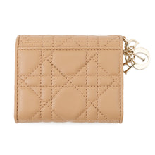 Load image into Gallery viewer, Dior Lady&#39;s Dior Lotus Wallet Cannage CamelS0181ONMJ Lambskin
