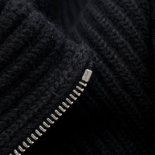 将图像加载到图库查看器中，HERMES H motif knit Size 34 Black2H2204DA Wool 100%
