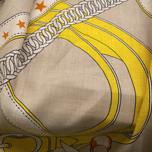 将图像加载到图库查看器中，HERMES Scarf Carre 140 Giant Square Morning walk La Promenade du Matin Size 140 Natural/Beige/Jaune Cashmere 70% Silk 30%
