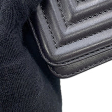 Load image into Gallery viewer, CHANEL Boy Chanel ChainShoulder Bag Dark GrayA67086 Lambskin
