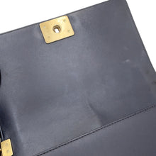 Load image into Gallery viewer, CHANEL Boy Chanel ChainShoulder Bag Dark GrayA67086 Lambskin
