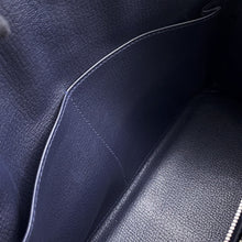 Load image into Gallery viewer, HERMES Kelly Retourne Blue Nuit Togo Leather Size 28
