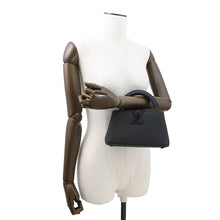 Load image into Gallery viewer, LOUIS VUITTON Capucines EW NoirM23955 Taurillon Leather Size MINI
