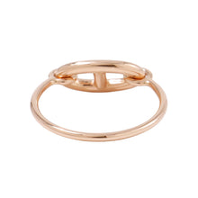将图像加载到图库查看器中，HERMES Chaine d&#39;Ancre Rondo Ring Size 52/#12 18K Pink Gold
