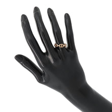 将图像加载到图库查看器中，HERMES Chaine d&#39;Ancre Anchene Ring Size PM/52/#12 18K Pink Gold
