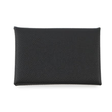 将图像加载到图库查看器中，HERMES Calvi Black Epsom
