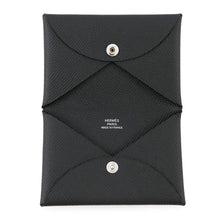 将图像加载到图库查看器中，HERMES Calvi Black Epsom
