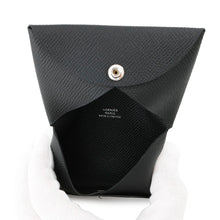 将图像加载到图库查看器中，HERMES Calvi Black Epsom
