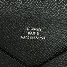 将图像加载到图库查看器中，HERMES Calvi Black Epsom
